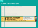 Learn to Code 5 - informatické myšlení